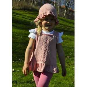 Strickanleitung - Kindertunika mit Mütze Strickanleitung - Kindertunika mit Mütze