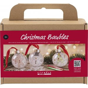 Mini-DIY-Kit Weihnachtsbaumkugeln - Zeichnungen Mini-DIY-Kit Weihnachtsbaumkugeln - Zeichnungen