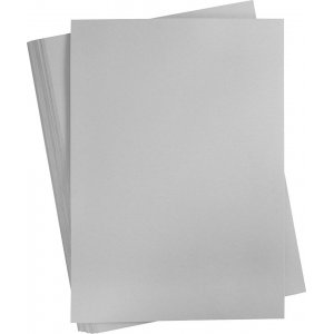 Farbiger Karton - Grau - A2 - 180 g - 100 Blatt Farbiger Karton - Grau - A2 - 180 g - 100 Blatt