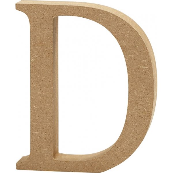 Buchstabe - 13 x 2 cm - D