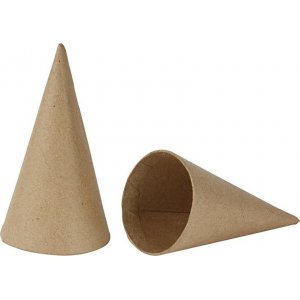 Pappkegel - H14, Ø7 cm -10 Stk Pappkegel - H14, Ø7 cm -10 Stk