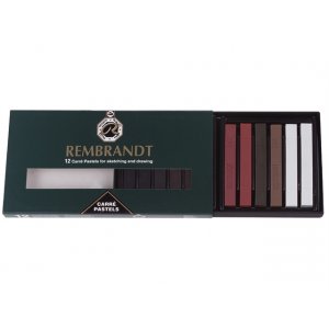 Rembrandt Carré Pastell im Set - verschiedene Farbtöne - 12-tlg Rembrandt Carré Pastell im Set - verschiedene Farbtöne - 12-tlg