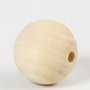 Holzperlen - 40 mm - 6 Stk