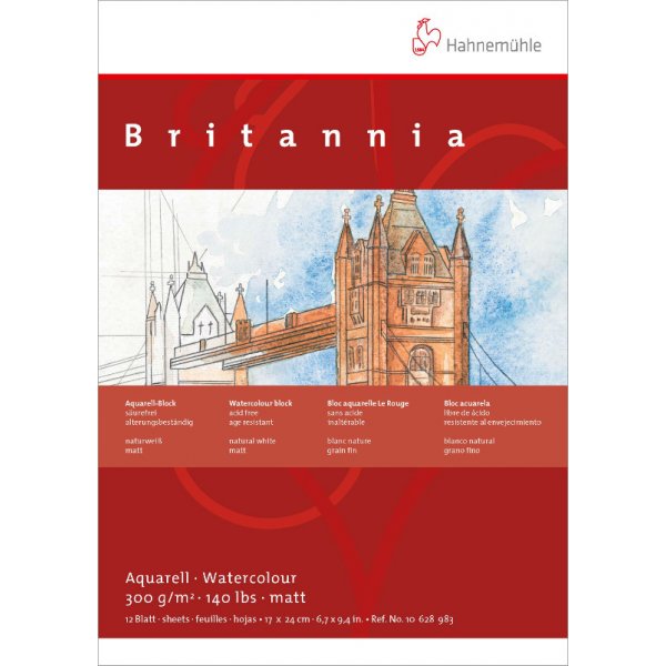 Aquarellblock Hahnemhle Britannia 300g Matt