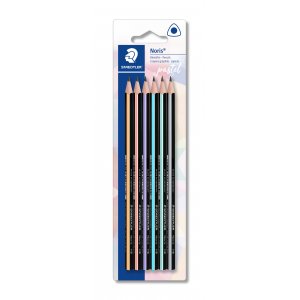 Noris Trek Bleistifte HB Pastell - 6 Bleistifte Noris Trek Bleistifte HB Pastell - 6 Bleistifte