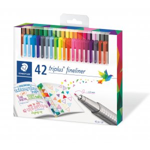 Fineliner Triplus - 42 Stifte Fineliner Triplus - 42 Stifte