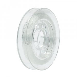 Elastikfaden 0,5 mm - klar transparent 10 m Elastikfaden 0,5 mm - klar transparent 10 m