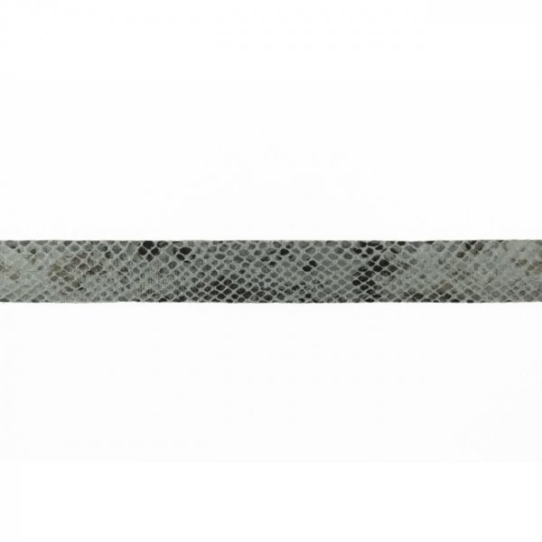 Lederband - Schlangenmuster