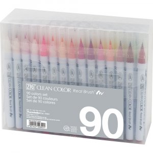 Pinselstifte ZIG Clean Color - 90 Stifte Pinselstifte ZIG Clean Color - 90 Stifte