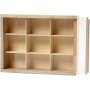 Box mit Fchern und Schutzdeckel