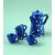 Miniatur 1-2 cm + 5 cm - blau 5 Teile Teeservice Miniatur 1-2 cm + 5 cm - blau 5 Teile Teeservice