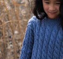 Muster: Die Bohne - Gestrickter Kinderpullover Muster: Die Bohne - Gestrickter Kinderpullover
