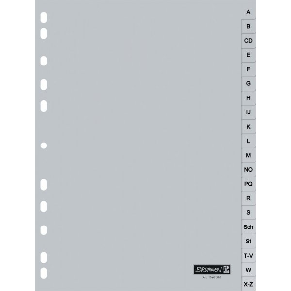 Register für Ringordner - A4-Kunststoff - 20 Register Register für Ringordner - A4-Kunststoff - 20 Register