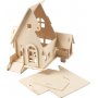 3D-Konstruktionsfigur - Haus mit Rampe