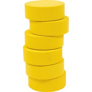 Farbpucks 44 mm - Gelb - 6 Stk Farbpucks 44 mm - Gelb - 6 Stk