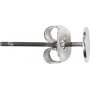 Ohrstecker mit Plättchen - versilbert - 10 Stk Ohrstecker mit Plättchen - versilbert - 10 Stk
