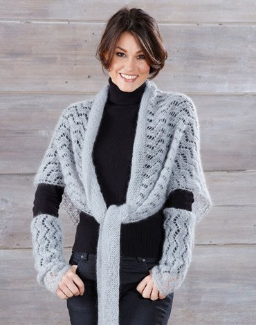 Strickanleitung - Gestrickter Schal und Pulswrmer