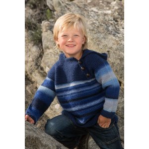 Strickanleitung - Pullover mit Kapuze (1307-7) Strickanleitung - Pullover mit Kapuze (1307-7)