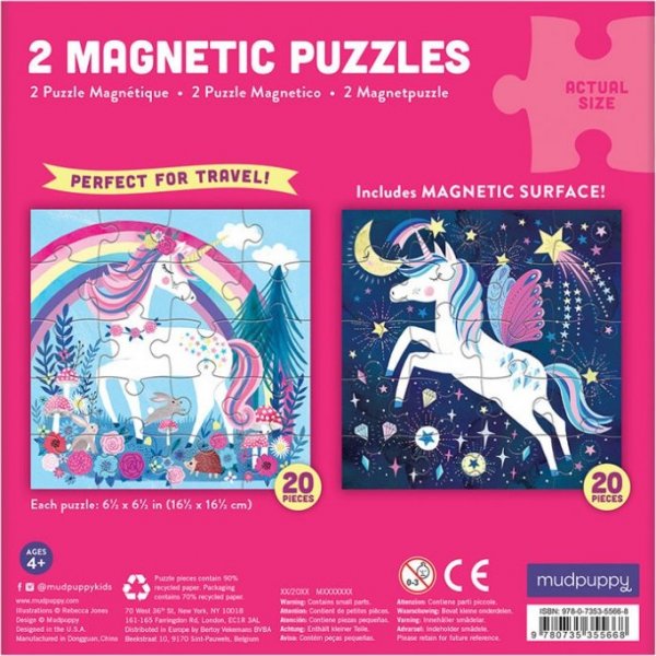 Magnetisches Puzzle - Magisches Einhorn