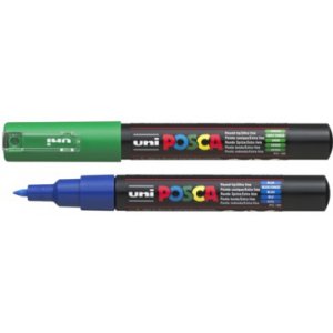 Posca Marker PC-1M 0,7 mm Extrafein - Verschiedene Farben Posca Marker PC-1M 0,7 mm Extrafein - Verschiedene Farben