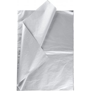 Seidenpapier - Silber - 50 x 70 cm - 14 g - 6 Blatt Seidenpapier - Silber - 50 x 70 cm - 14 g - 6 Blatt