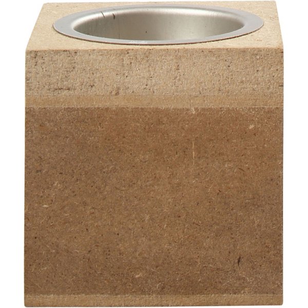 Wrmekerzenhalter - 6 x 6 cm