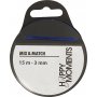 Satinband - dunkelblau - B3 mm - 15 m