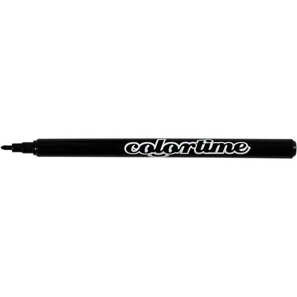 Colortime Bleistifte - Schwarz - 2 mm - 18 Stk