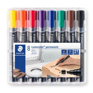 Permanentmarker Lumocolor 2-5 mm - 8 Stifte Permanentmarker Lumocolor 2-5 mm - 8 Stifte