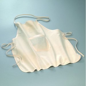 Baumwollschürze 60 x 50 cm - naturbelassen für Kinder Baumwollschürze 60 x 50 cm - naturbelassen für Kinder