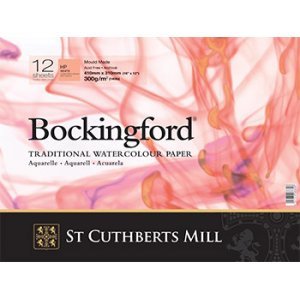 Aquarellblock Bockingford 300 G - Heißgepresst Aquarellblock Bockingford 300 G - Heißgepresst
