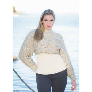 Strickanleitung - Pullover mit Bolero Strickanleitung - Pullover mit Bolero