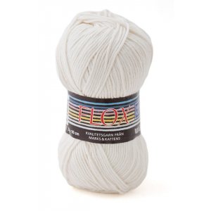Flox-Garn - 50 g - gebrochenes Weiß (2034) Flox-Garn - 50 g - gebrochenes Weiß (2034)