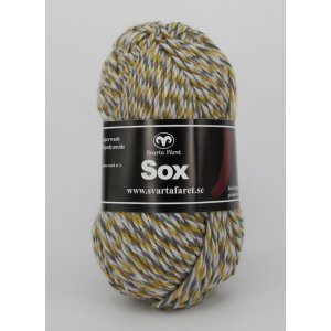 Sox 50g - Dunkelgrau/Hellgrau/Senf/ungebleicht (13) Sox 50g - Dunkelgrau/Hellgrau/Senf/ungebleicht (13)