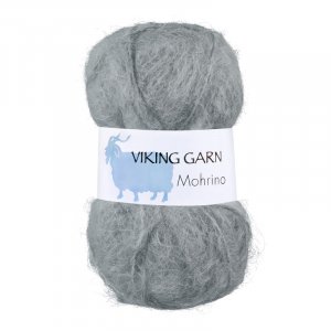 Wikingergarn Mohrino 50g - Hellgrau (513) Wikingergarn Mohrino 50g - Hellgrau (513)