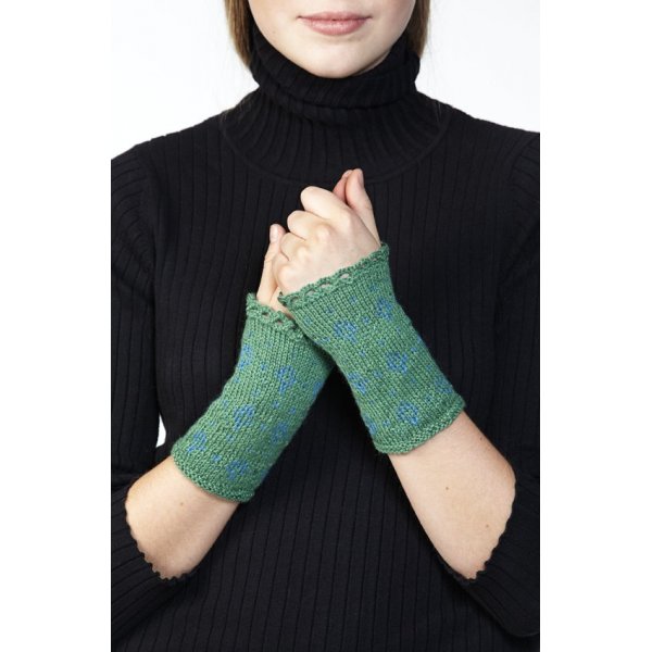 Strickanleitungen - Mustergestrickte, geklppelte und gehkelte Pulswrmer