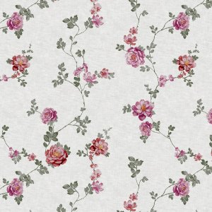Wachstuch mit Rostanka-Motiv - Rosa Wachstuch mit Rostanka-Motiv - Rosa