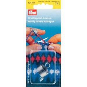 Fingerhut zum Stricken - Spiralhalter "Norwegisch" Fingerhut zum Stricken - Spiralhalter "Norwegisch"