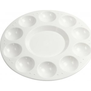 Palette - weiß - Ø17 cm Palette - weiß - Ø17 cm