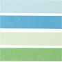 Quillingstreifen - Blau - Grn - Lindgrn - Trkis - 100 Stk