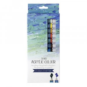 Acrylfarben Sense - 12 Farben Acrylfarben Sense - 12 Farben