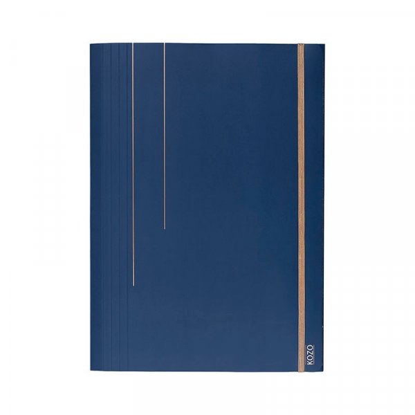 Kartonmappe Kozo A4 - 3-teilig