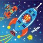 Magnetisches Puzzle - Weltraum