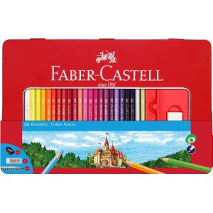 Buntstifte Hexagonal Castle Metalletui - 48 Farben Buntstifte Hexagonal Castle Metalletui - 48 Farben