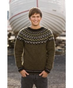 Strickmuster - Isländischer Pullover Riddari Strickmuster - Isländischer Pullover Riddari