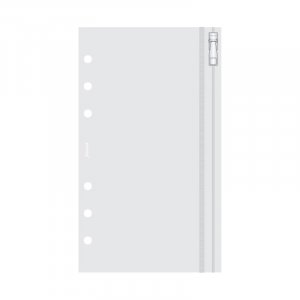 Plastiktasche für Filofax Personal - Reißverschluss Plastiktasche für Filofax Personal - Reißverschluss