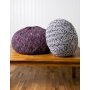 Strickmuster - Krausstich-Poufs
