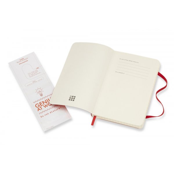 Notizbuch Classic Pocket Checked Softcover