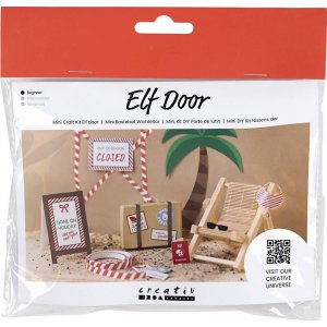 Mini-DIY-Kit Santa's Door - Im Urlaub Mini-DIY-Kit Santa's Door - Im Urlaub