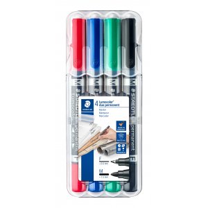 Permanentmarker Lumocolor Duo FM - 4 Stifte Permanentmarker Lumocolor Duo FM - 4 Stifte